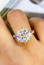 Load image into Gallery viewer, 5 Carat Moissanite 6-Prong Ring
