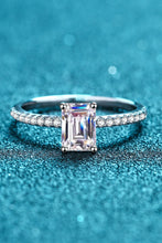 Load image into Gallery viewer, 925 Sterling Silver Ring with Moissanite
