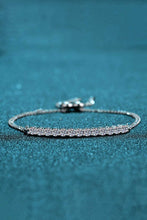 Load image into Gallery viewer, Moissanite Sterling Silver Bracelet
