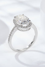 Load image into Gallery viewer, 4.5 Carat Moissanite Halo Ring
