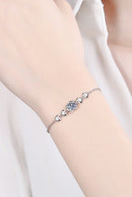 Load image into Gallery viewer, 1 Carat Moissanite Heart Bracelet
