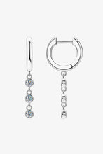 Load image into Gallery viewer, Moissanite Decor 925 Sterling Silver Earrings
