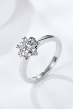 Load image into Gallery viewer, 925 Sterling Silver Solitaire Moissanite Ring
