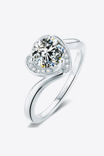 Load image into Gallery viewer, 1 Carat Moissanite Heart Ring
