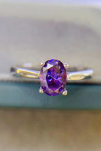 Load image into Gallery viewer, 1 Carat Moissanite 4-Prong Solitaire Ring
