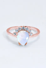 Load image into Gallery viewer, 925 Sterling Silver Moonstone Ring
