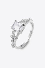 Load image into Gallery viewer, Moissanite 4-Prong Split Shank Ring
