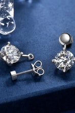 Load image into Gallery viewer, 4 Carat Moissanite Drop Earrings
