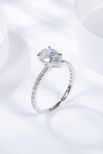 Load image into Gallery viewer, 1.8 Carat Moissanite Side Stone Ring
