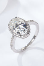 Load image into Gallery viewer, 4.5 Carat Moissanite Halo Ring
