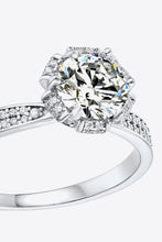 Load image into Gallery viewer, 925 Sterling Silver 1 Carat Moissanite Ring

