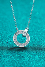 Load image into Gallery viewer, Moissanite Pendant Rhodium-Plated Necklace
