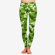 Load image into Gallery viewer, GREEN CAMO LEGGINGS
