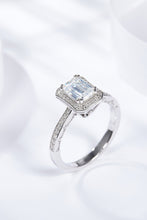 Load image into Gallery viewer, 1 Carat Moissanite 925 Sterling Silver Halo Ring
