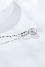 Load image into Gallery viewer, 2 Carat 6-Prong Moissanite Pendant Necklace
