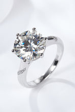 Load image into Gallery viewer, 5 Carat  Moissanite Solitaire Ring
