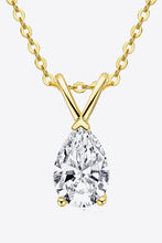 Load image into Gallery viewer, 1.5 Carat Moissanite Pendant 925 Sterling Silver Necklace
