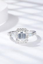 Load image into Gallery viewer, 1 Carat Moissanite Geometric 925 Sterling Silver Ring
