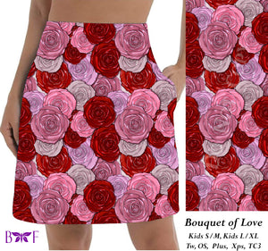 Bouquet Of Love skort preorder #1222