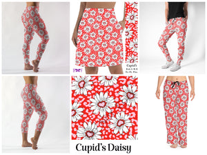 Cupid's Daisy leggings, Capris, Full and Capri length loungers and joggers Preorder #1222