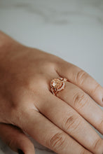 Load image into Gallery viewer, Kaiser Rose Gold Champagne Morganite Ring
