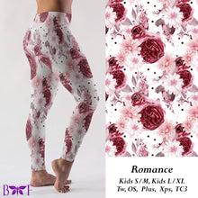 Load image into Gallery viewer, Romance Heart leggings, Capris, Full and Capri length loungers and joggers Preorder #1222
