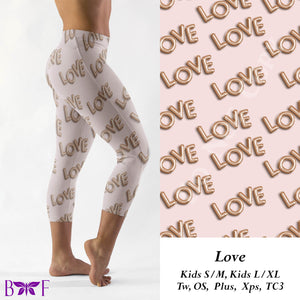 Love leggings, Capris, Full and Capri length loungers and joggers Preorder #1222