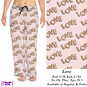 Love leggings, Capris, Full and Capri length loungers and joggers Preorder #1222