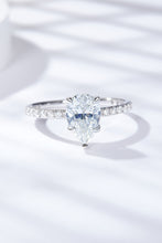 Load image into Gallery viewer, 1.8 Carat Moissanite Side Stone Ring
