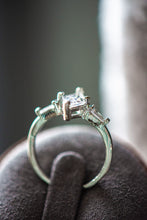 Load image into Gallery viewer, Avery Diamond Shaped CZ Stone Sterling Silver Ring
