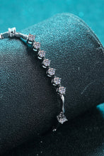 Load image into Gallery viewer, Moissanite 925 Sterling Silver Bracelet
