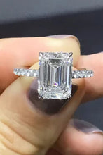 Load image into Gallery viewer, 5 Carat Moissanite Side Stone Ring
