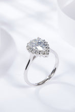Load image into Gallery viewer, 1.5 Carat Moissanite Teardrop Ring
