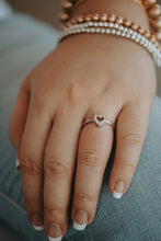 Load image into Gallery viewer, Bree Heart Sterling Silver Ring
