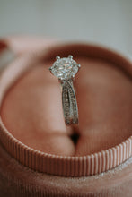 Load image into Gallery viewer, Maisie 1CT Moissanite Ring on Sterling Silver
