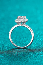 Load image into Gallery viewer, Sterling Silver 1 Carat Moissanite Ring
