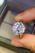 Load image into Gallery viewer, 5 Carat Moissanite 6-Prong Ring
