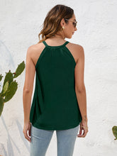 Load image into Gallery viewer, Lace Detail Grecian Neck Cami
