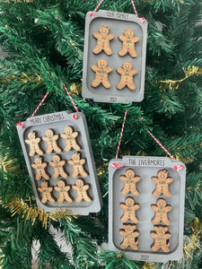 Gingerbread Ornaments - 2024